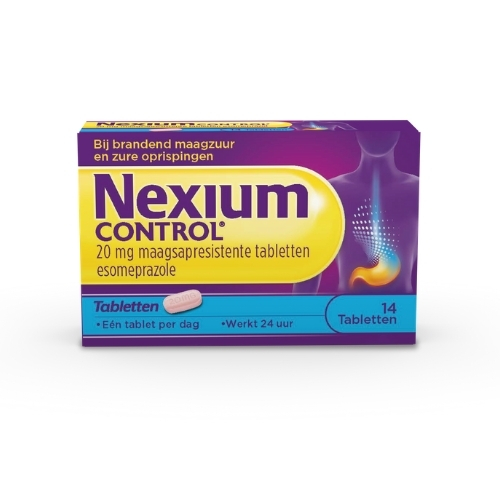 Nexium Control Esomeprazole 20mg Tabletten 14 stuks