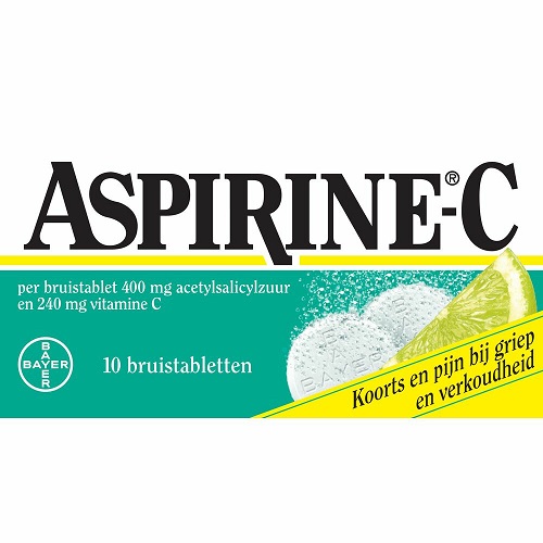 Aspirine-C Vitamine C Bruistabletten 10 stuks