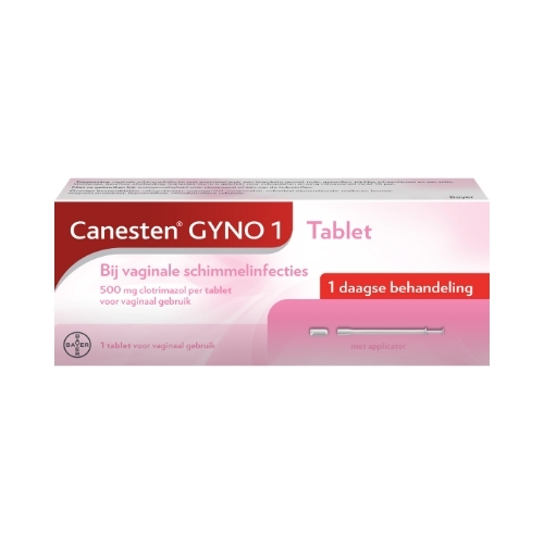 Canesten Gyno Vaginale Schimmelinfectie Tablettenlet 1 stuk 