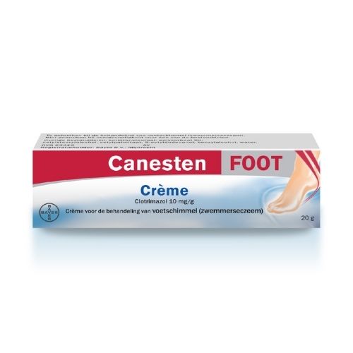 Canesten Foot Clotrimazol 10mg/g Crème 20g