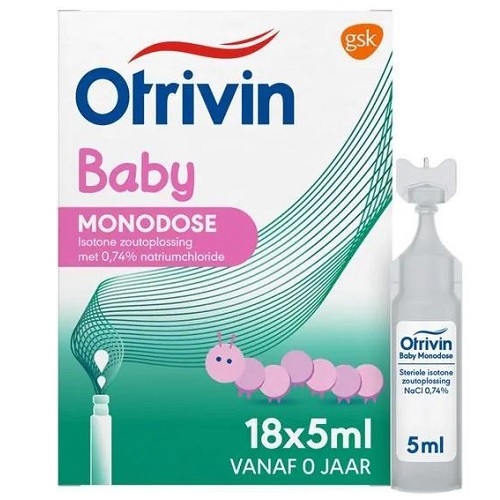 Otrivin Baby Monodose 18 x 5ml bestellen bij BENU shop