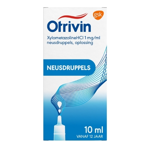 Otrivin Xylometazoline 1 mg/ml Neusdruppels 10ml