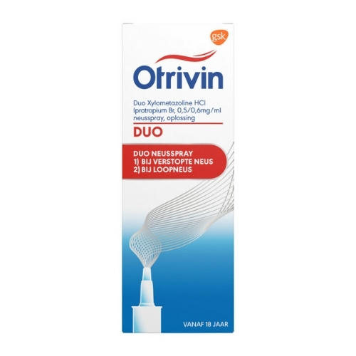 Otrivin Duo Xylometazoline 0,5/0,6 mg/ml Neusspray 10ml
