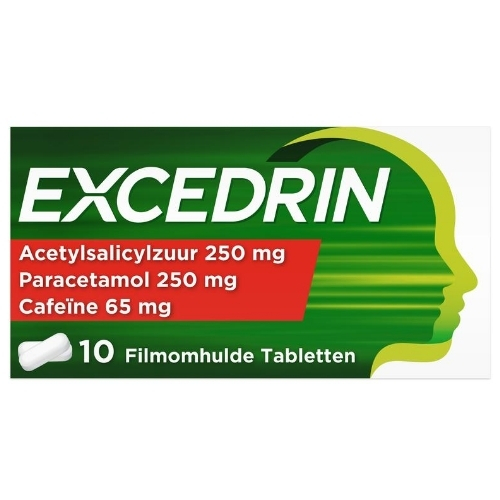 Excedrin Paracetamol 250mg Tabletten 10 stuks