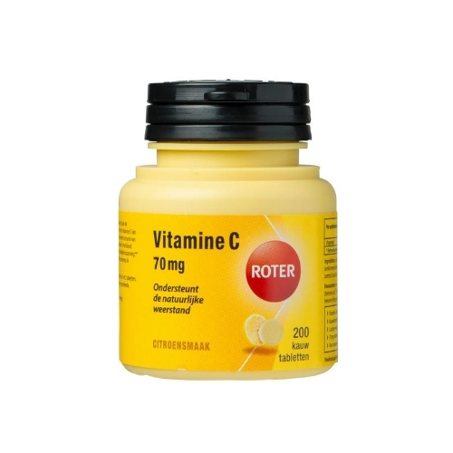 Roter Citroen Vitamine C 70mg Tabletten 200 stuks