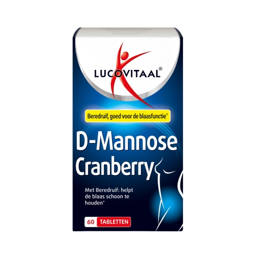 Lucovitaal D-Mannose Cranberry Tabletten 60 stuks