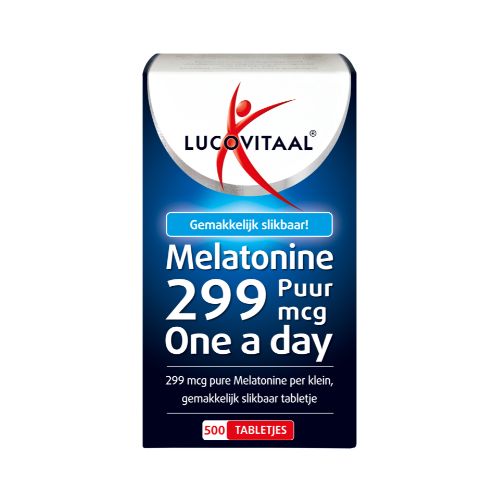Lucovitaal Melatonine 299mcg Tabletten 500 stuks