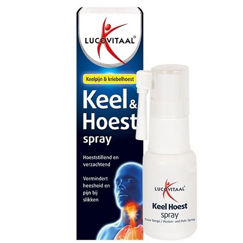 Lucovitaal Keel & Hoest Spray 20ml