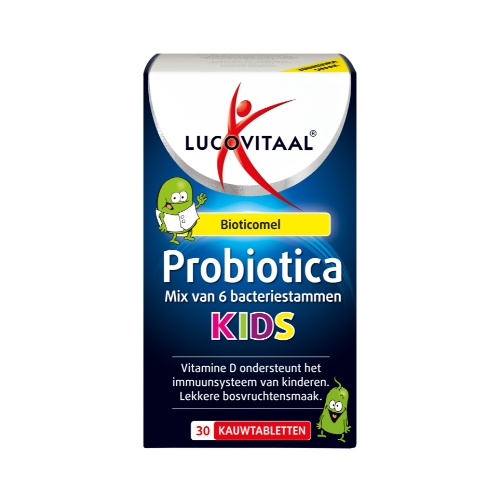 Lucovitaal Probiotica Kids Kauwtabletten 30 stuks