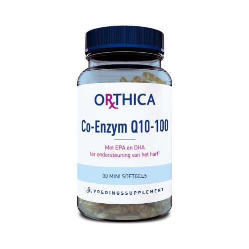 Orthica Co-Enzym Q10-100 Softgels 30 stuks