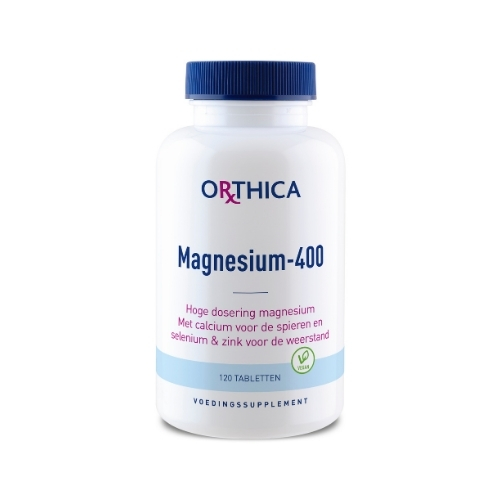 Intact Hijsen erwt Orthica Magnesium-400 Tabletten 120 stuks bestellen bij BENU Shop