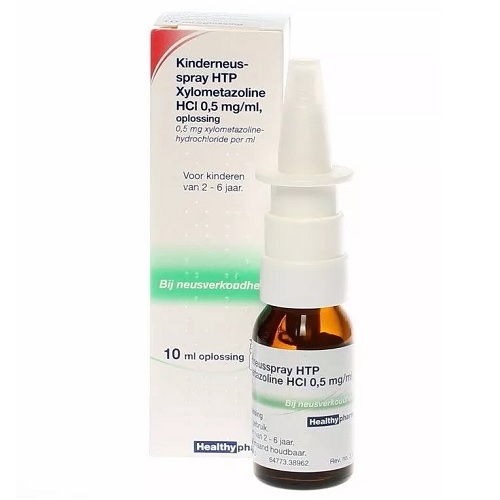 Healthypharm Xylometazoline HCI 0,5 mg/ml Kinderneusspray 10ml