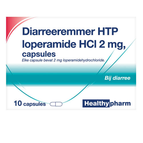 Healthypharm Diarreeremmer 2mg 10 capsules