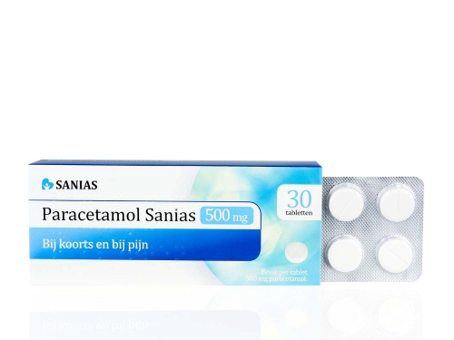 Sanias Paracetamol 500mg Tabletten 30 stuks