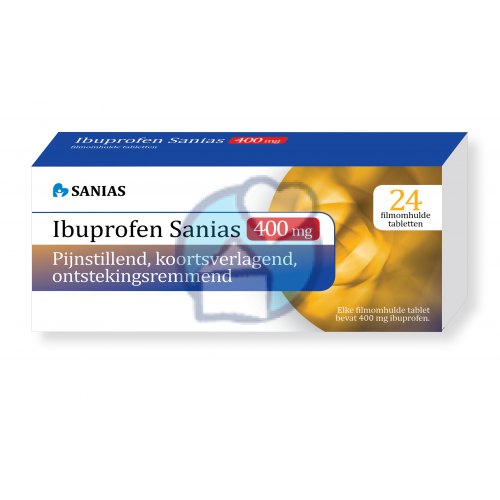 Sanias Ibuprofen 400mg Tabletten 24 stuks