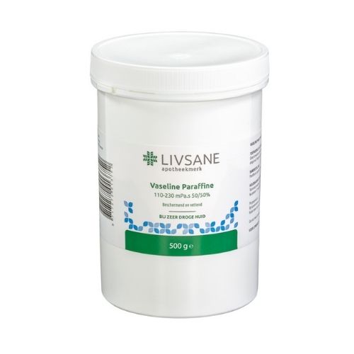Livsane Vaseline Paraffine 110-230 mPa.s in gelijke delen 500 g