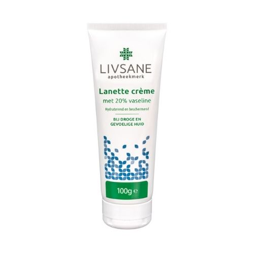 Livsane Lanettecrème met 20% vaseline 100 g