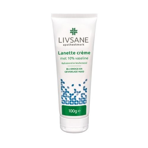 Livsane Lanettecrème met 10% vaseline 100 g
