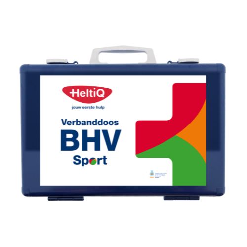 HeltiQ BHV Verbanddoos Modulair Sport( blauw ), 1 verbanddoos 6 stuks modules