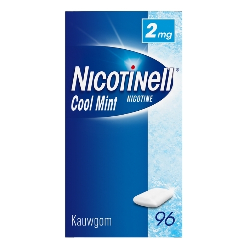 Nicotinell Kauwgom Cool Mint 2mg 96 stuks