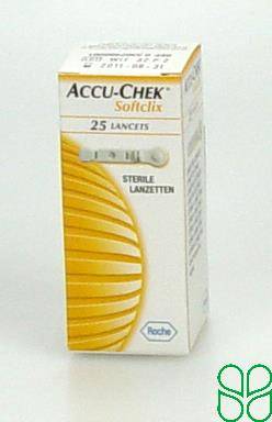 Accu-Chek Softclix Lancet Steriel 25 Stuks