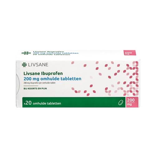 Livsane Ibuprofen 200mg 20 stuks