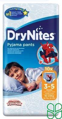 Huggies Drynites Pants Boy 3-5JR 16-23Kg 10 Stuks