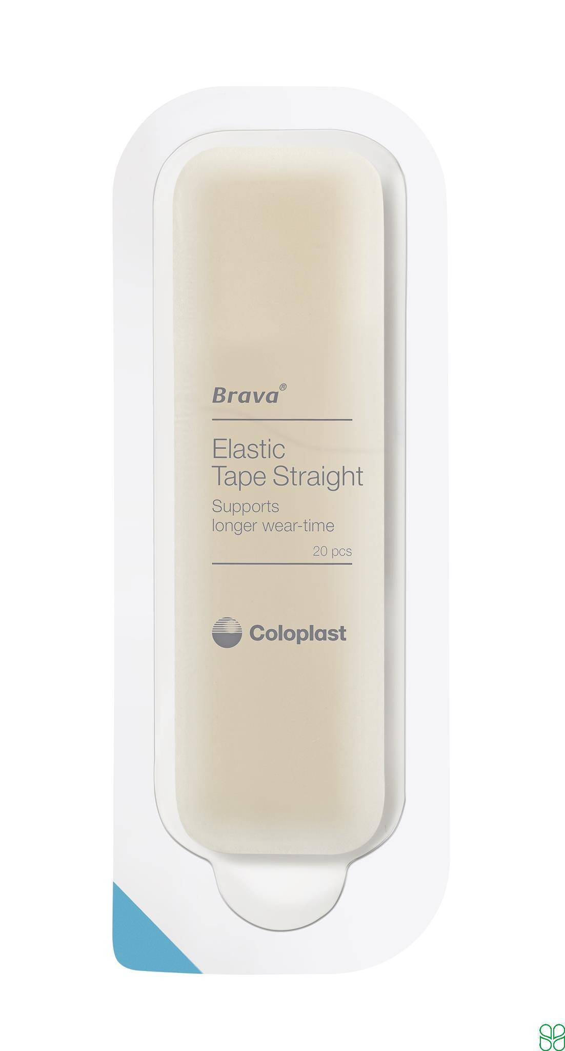Brava Elastische Tape Recht 20 stuks