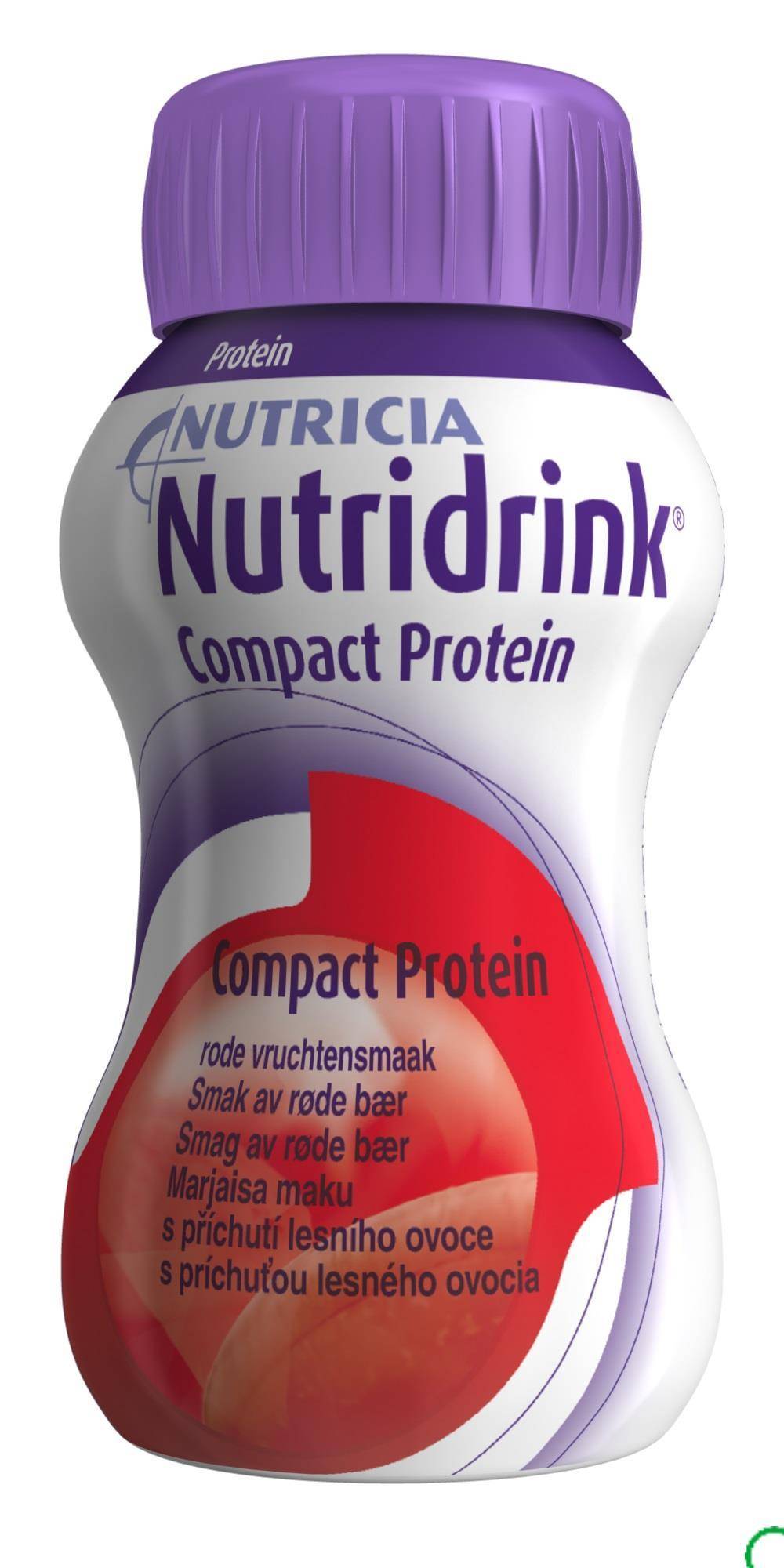 Nutridrink Compact Protein Drinkvoeding Bosvruchten Flesje 4 x 125 ml