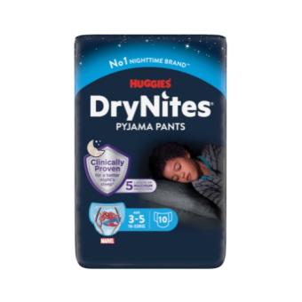 Huggies Drynites Jongens 3-5 Luierbroekjes 10 stuks