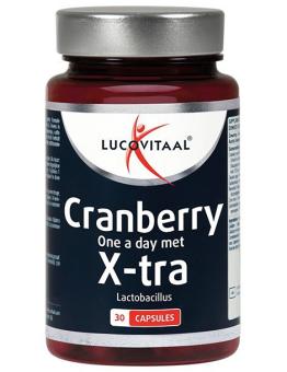 Lucovitaal Cranberry met X-tra Lactobacillus 30 stuks
