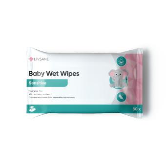 LIVSANE Sensitive Babydoekjes 80 stuks