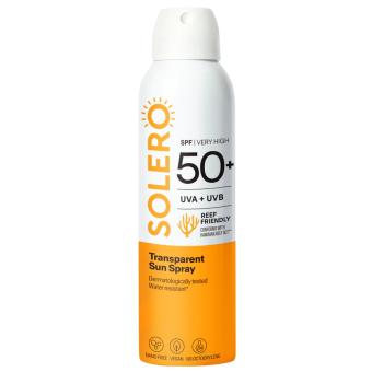 Solero Transparante Zonnebrandspray SPF50+ 150ml