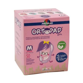 Ortopad oogpleister for girls medium 50st