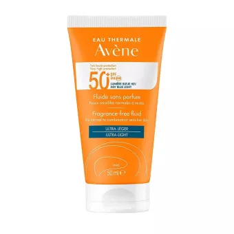 Avène Zon Parfumvrij Fluide SPF 50+ 50ml