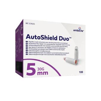 Embecta AutoShield Duo Veiligheidspennaalden 30gx5mm 100 stuks