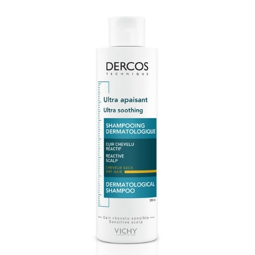 Vichy Dercos Ultra-Kalmerende Shampoo Droog Haar 200ml