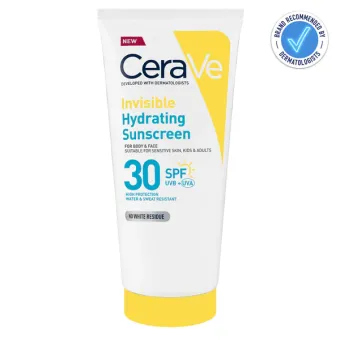 CeraVe Onzichtbare Hydraterende Zonnebrandcrème SPF30 - 177ml