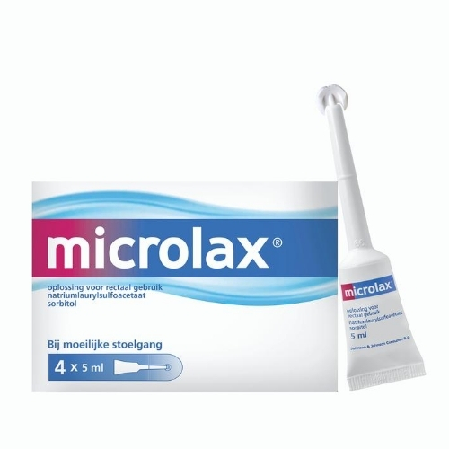 Microlax Klysma 5ml 4 stuks