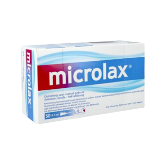 Microlax Klysma Flacon 5 ml 50 stuks