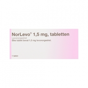 NorLevo 1,5mg Tablet 1 stuk