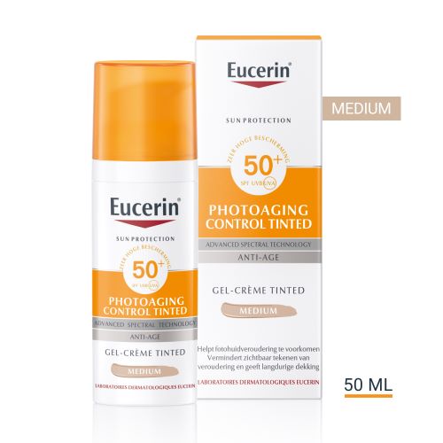 Eucerin Sun Photoaging Medium SPF50+ Gel-Crème 50ml