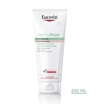Eucerin DermoPure Triple Action Lichaamscrème 200ml
