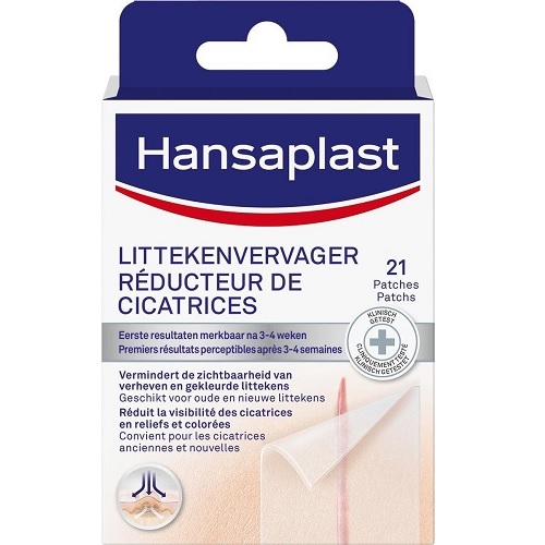 Hansaplast Littekenvervager Patches 21 stuks