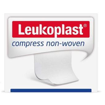 Leukoplast compress non-wov split 10x10cm 4ply 100st