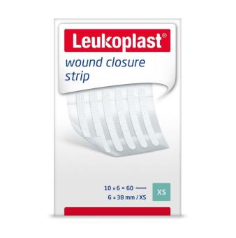 Leukoplast wound closure strip white 6x38mm 60st