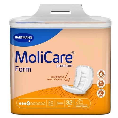 Molicare Premium Form 4D Inleggers 32 stuks