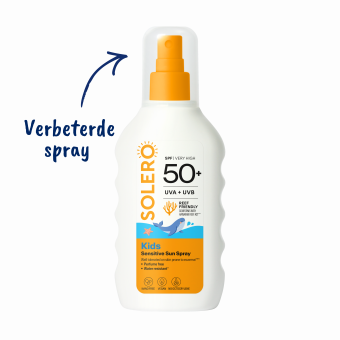 SOLERO Kind Gevoelige Huid Zonnespray SPF50+ 200ml