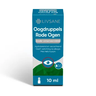 LIVSANE Oogdruppels Rode Ogen
