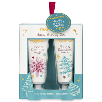 TAKE-TIME Hand- en Bodycreme set 2x 50ml